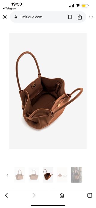 Оригінал Сумка тоут tote bag jw pei hana medium коричневий колір замша