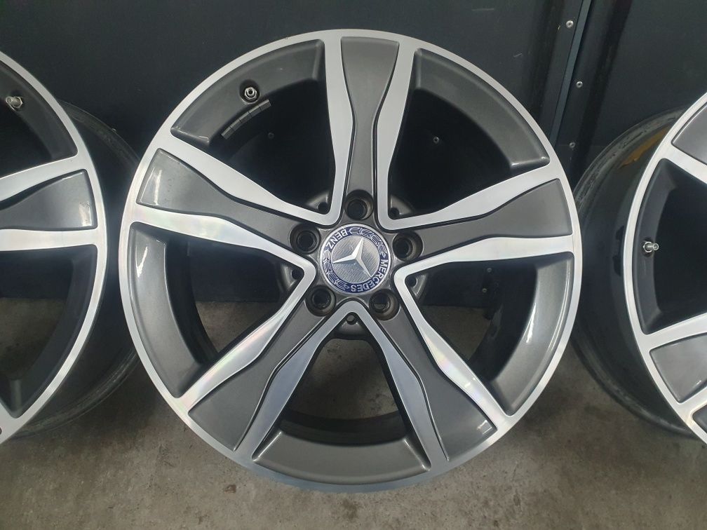 ALUFELGI MERCEDES C Klasa W205 S205 BiColor Jak NOWE! + Czujniki TPMS