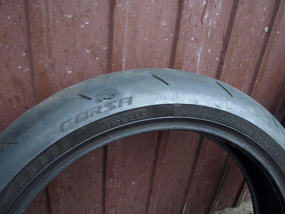 Prawie Nowe Opony Pirelli Diablo 120/70zr17 i 190/55zr17 Motocyklowe