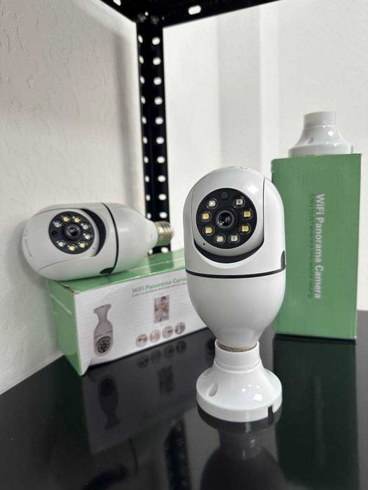 Камера видеонаблюдения с ДАТЧИКОМ движения и НОЧНОЙ съемкой! WI-FI.