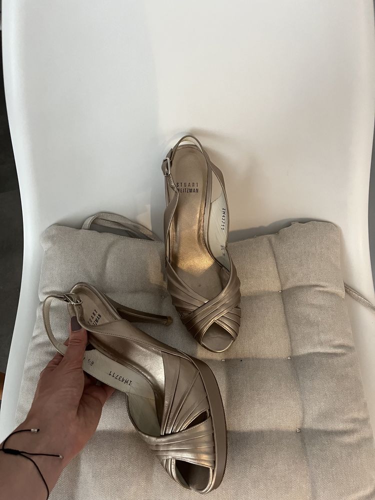 Oryginalne buty szpilki sandały Stuart Weitzman vintage cudo!
