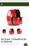 Air Fryer/ Fritadeira de Ar Quente ABANTERA NOVA