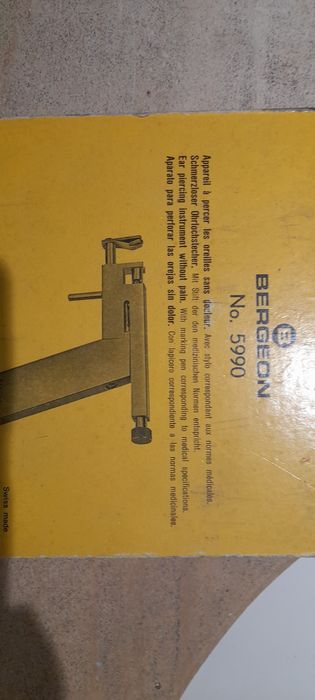 Furador orelhas bergeon 5990