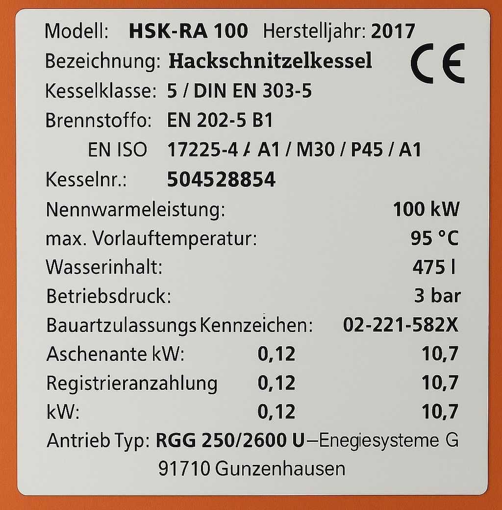 Piec na Trociny Zrębkę Pestka Wióra inne Biomasy Heizomat 100kw