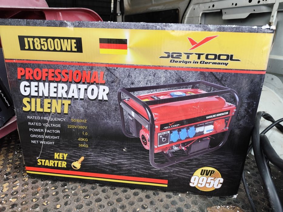 Gerador novo em caixa