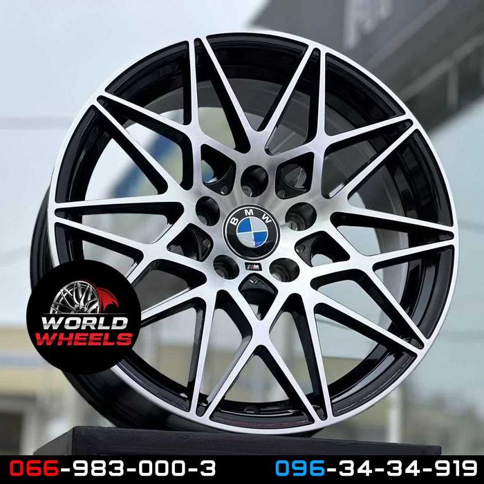 Диски R19 5x112 BMW G07 G06 G30 G11 G20 G05 666 стиль разноширокие