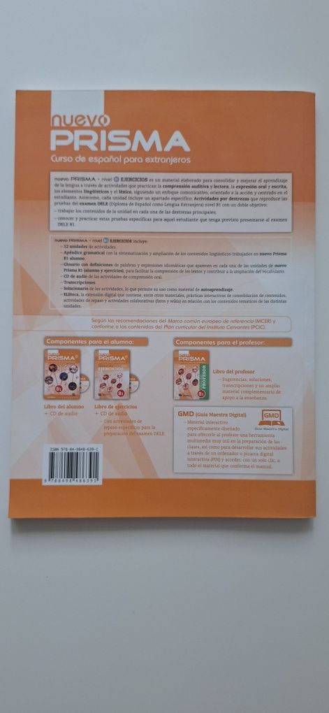Nuevo Prisma, libro de ejercicios B1, NOWA