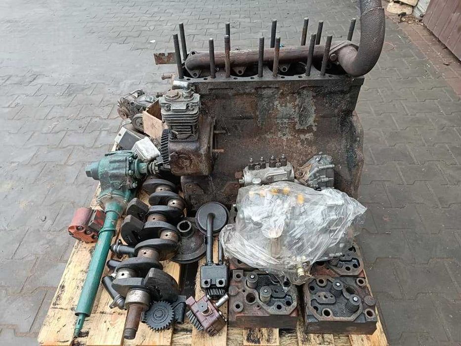 Ursus C 360 blok silnika po osiowaniu