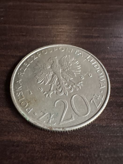 Moneta 20 zlotych z 1980, Igrzyska olimpiady XXII