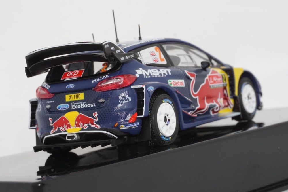 Ixo RAM676 1:43 Ford Fiesta WRC Elfyn Evans 2º Rali Portugal 2018