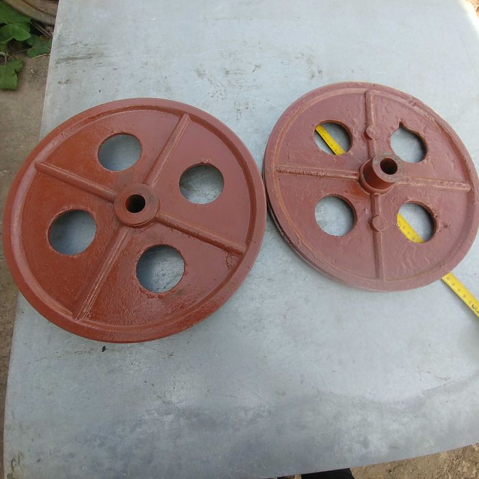 koła linowe  , zębatki