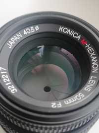 Konica M Hexanon 50mm F2