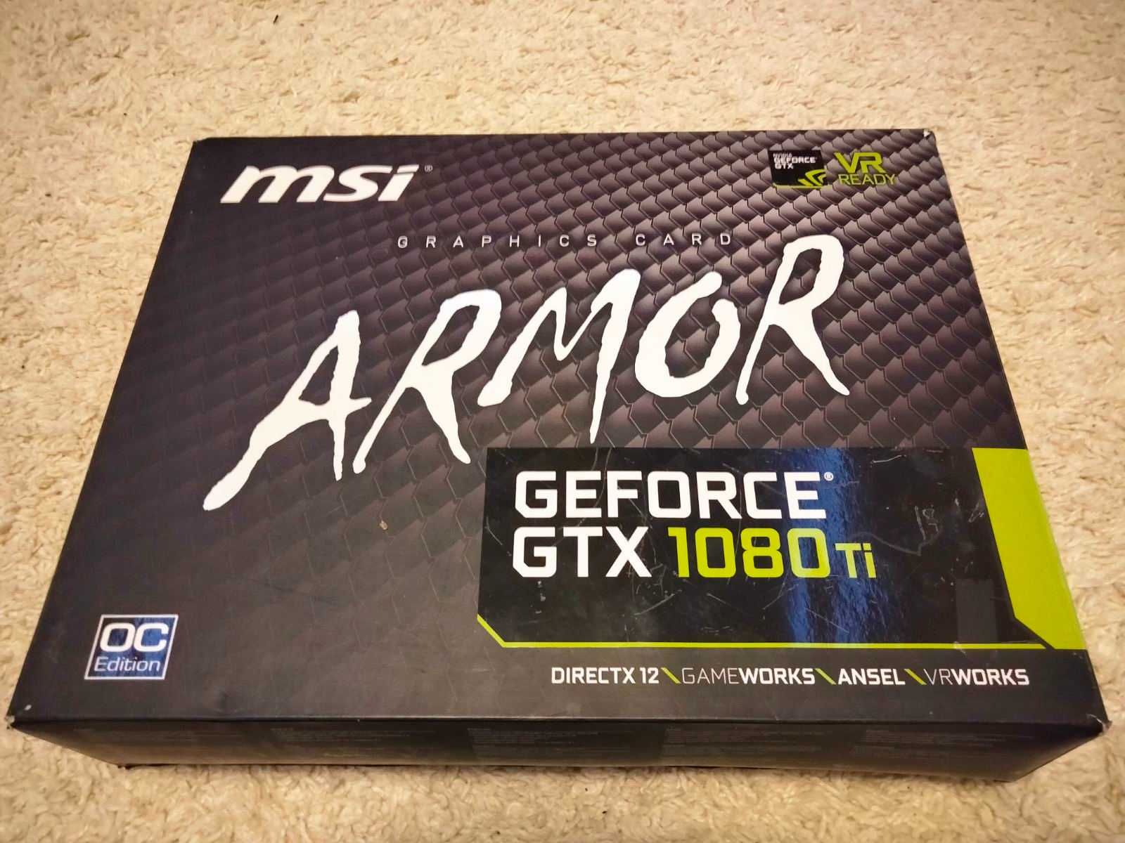 MSI Armor GeForce GTX 1080 Ti