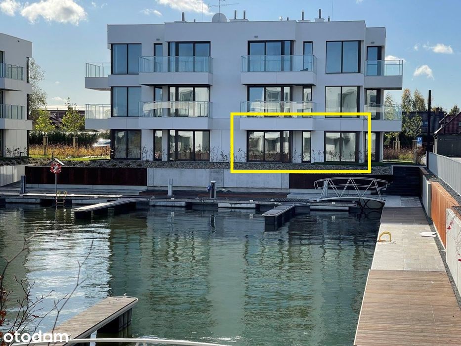 Apartament nad morzem 40m2 Sobieszewo + przystań dla łodzi SOL MARINA