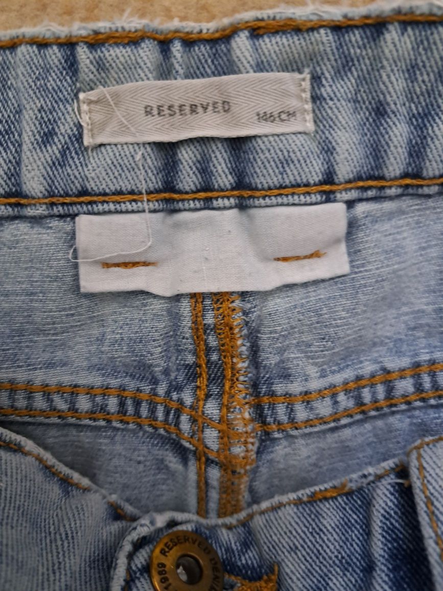 Spodnie jeansy dla chłopca Reserved r.146