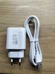 Uniwersalna Ładowarka do telefonu 65W + kabel USB  1m