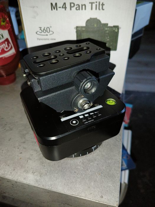 Panoramiczna głowica statywu do nagrywania poklatkowego