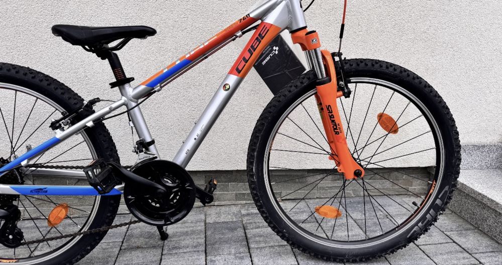 Super stan! Rower Cube koła 24” dla dziecka ok6-9 lat