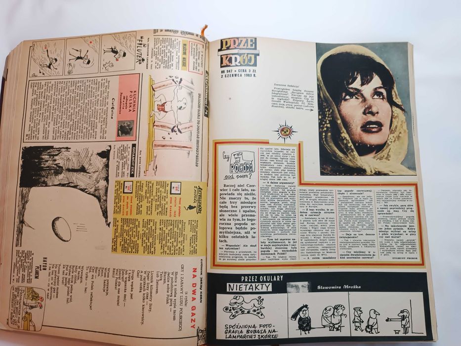 Przekrój 1957 pełny rocznik w twardej oprawie