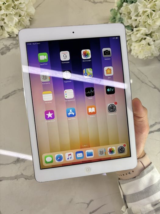 Оригінальний iPad Air-1 32GB 92%АКБ Silver (Магазин Гарантія)