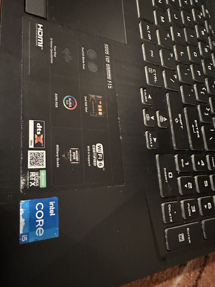 Asus Tuf Gaming F15 FX506HC