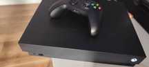 Xbox one x 1tb 4k pad po spa gra