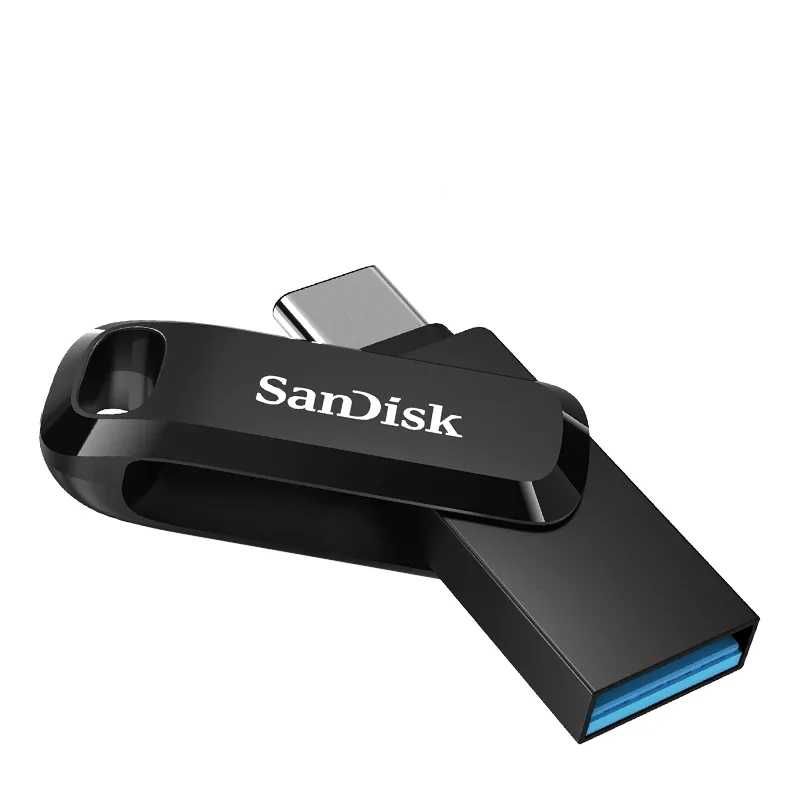 Флешка SanDisk 150 Мб/с | Внешний флеш накопитель | USB 3.1 + Type-C