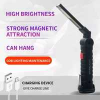 Новый аккумуляторный COB светодиодный светильник