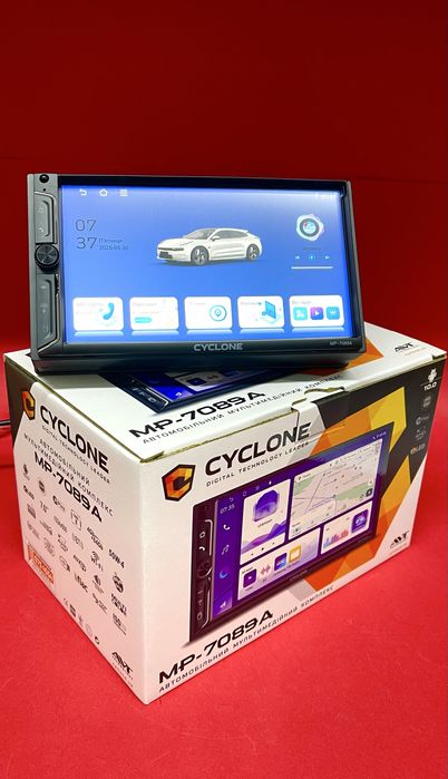 Автомагнітола CYCLONE 7089 ANDROID 2-дін | Система нового покоління!