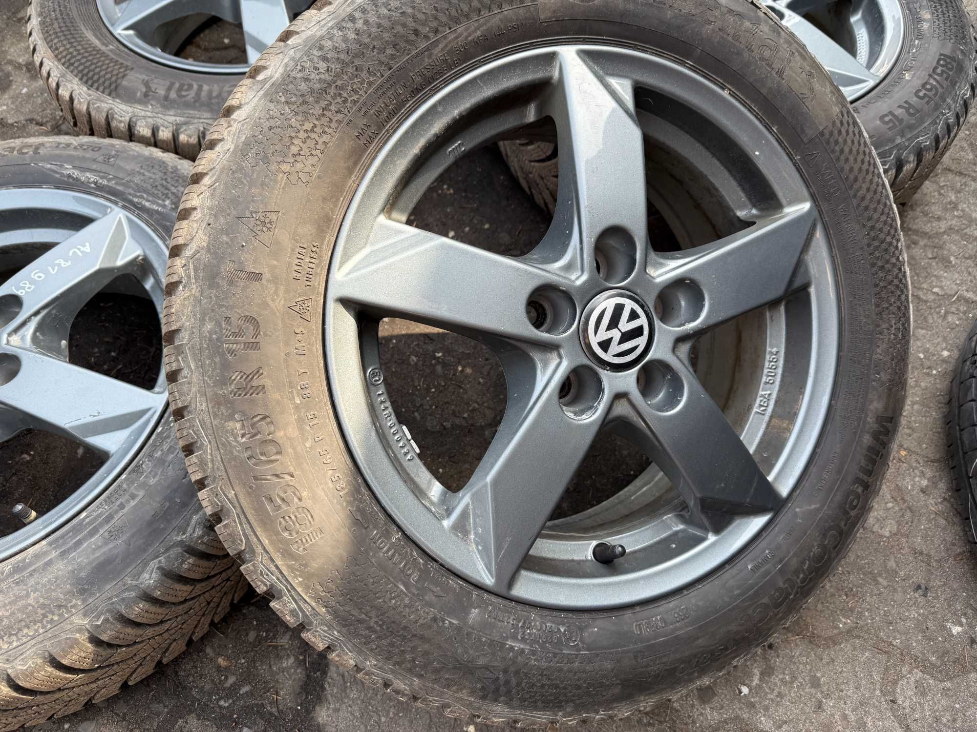 Felgi 15" 5x100 Seat Ibiza VW Golf Polo Skoda Kamiq Rapid Fabia Audi