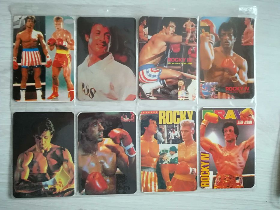 Calendários anos 80 - Rocky/Stallone