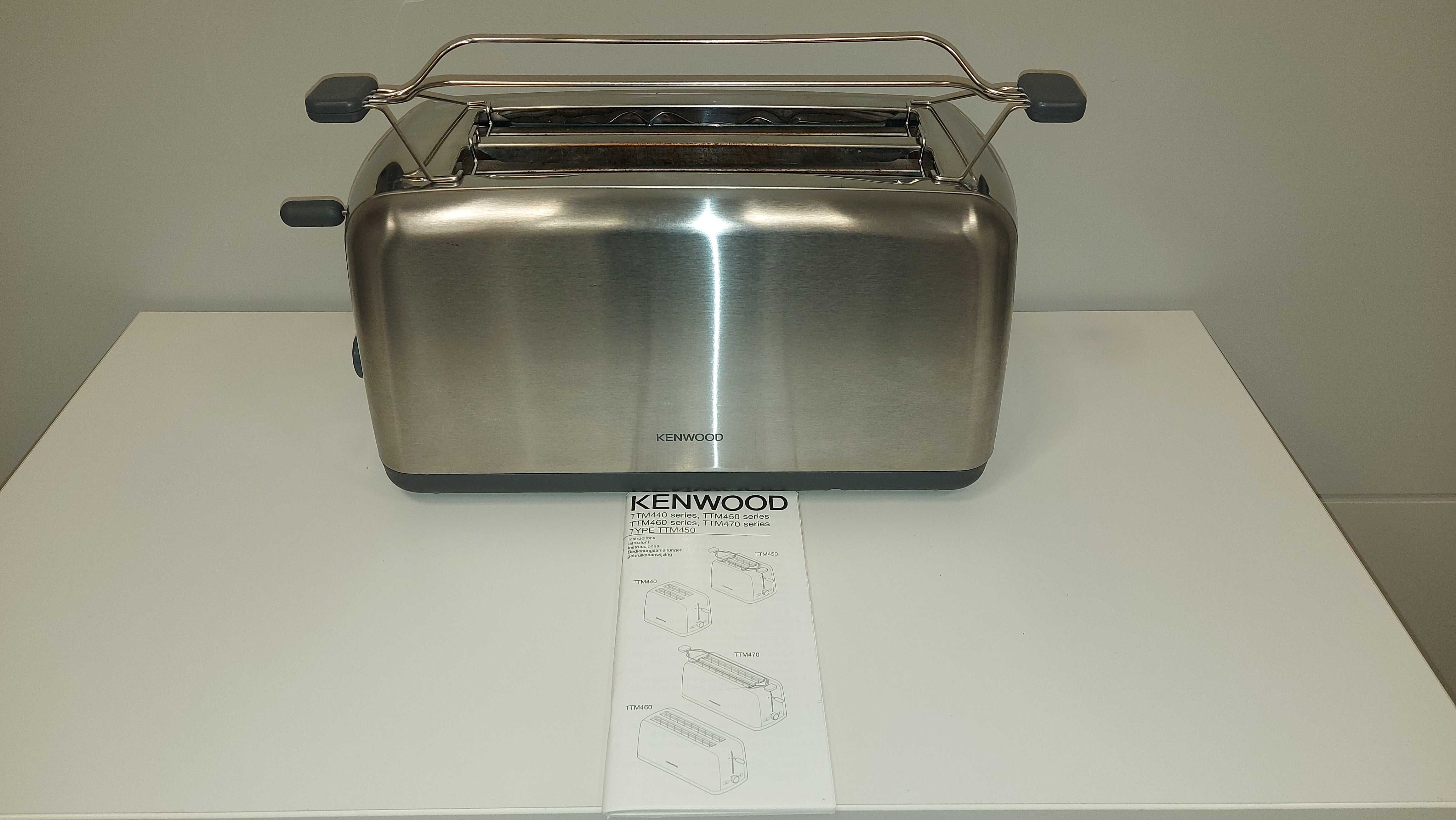 Torradeira Kenwood TTM470 – 1500W Inox