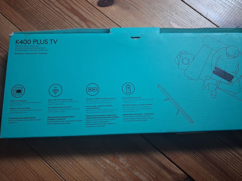 klawiatura logitech K400 PLUS TV
