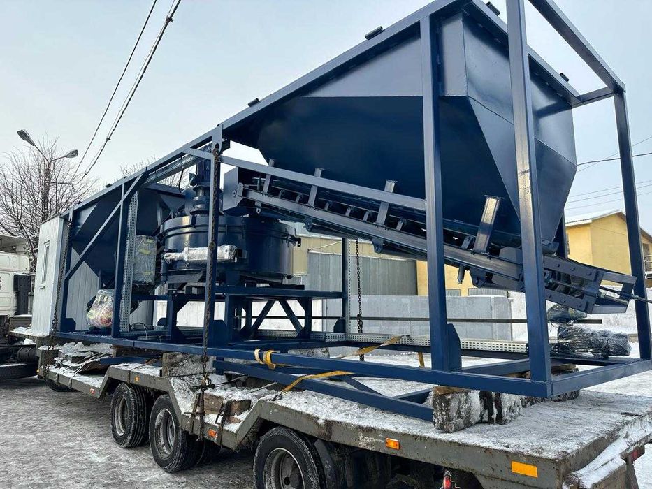 Мобільна Бетонозмішувальна Установка ЯНТАР- 10 м3/год. !Автоматична!