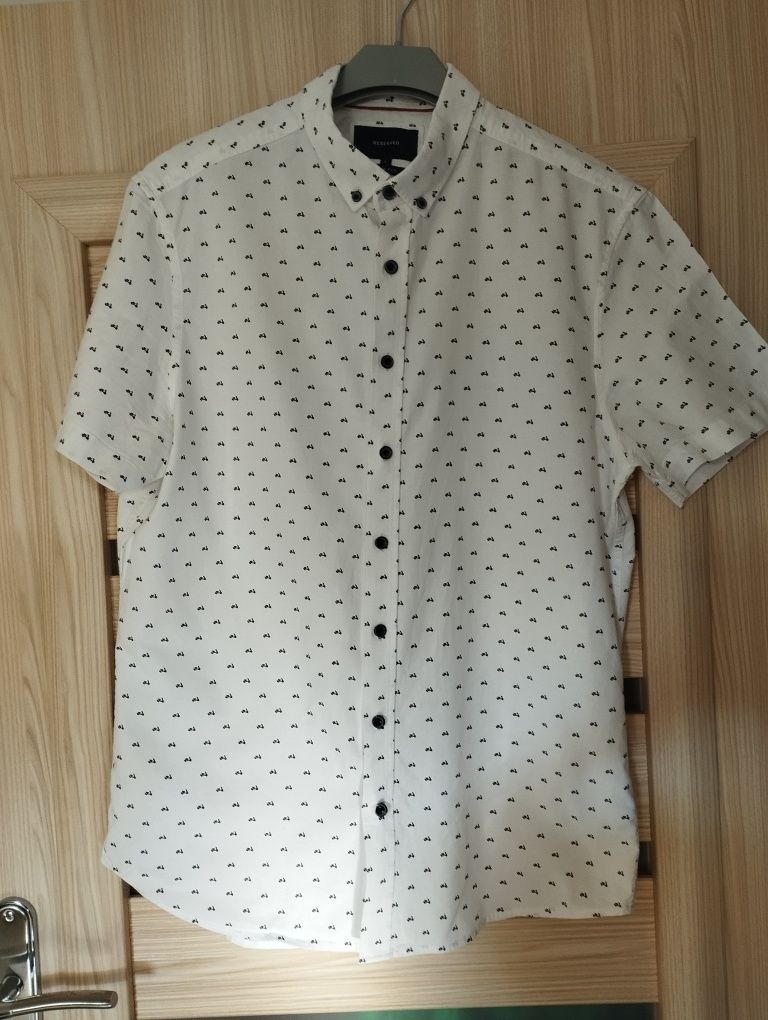 Męska koszulka Reserved r.L Slim fit