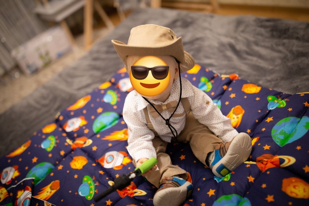 Капелюх для маленького ковбоя 46-48 см об'єм голови