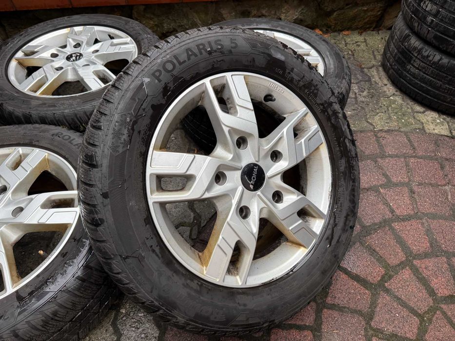Felgi aluminiowe 17" 5x160 Ford Transit Custom Tourneo z oponami 2022