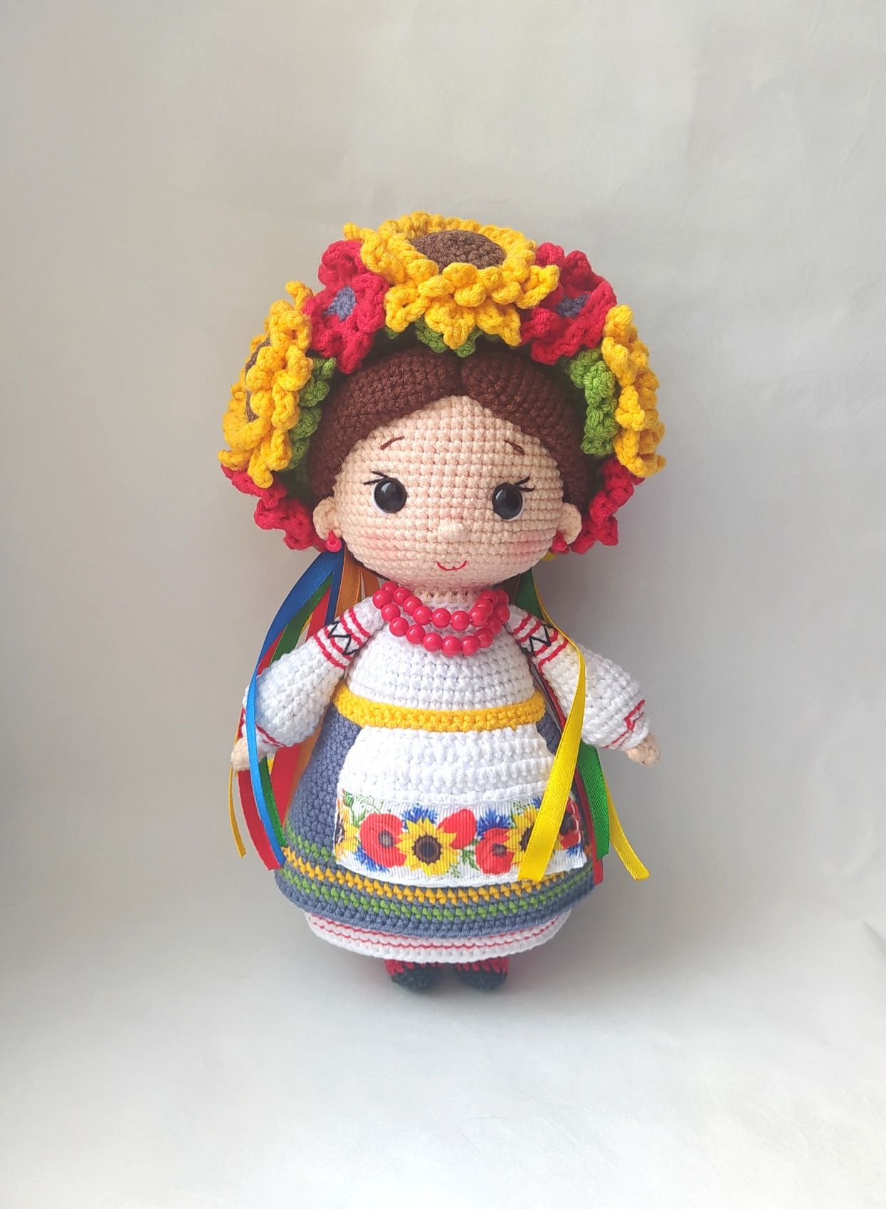 В'язана лялька Українка