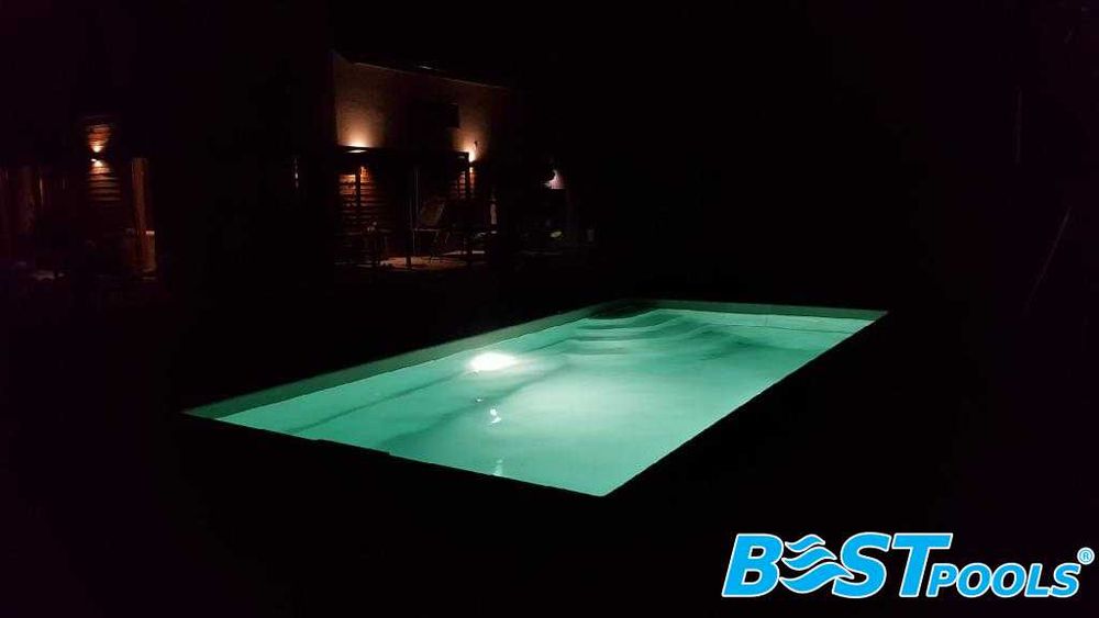 Poliestrowy basen RODOS 5x3x1.5 z filtracją - PRODUCENT Bestpools