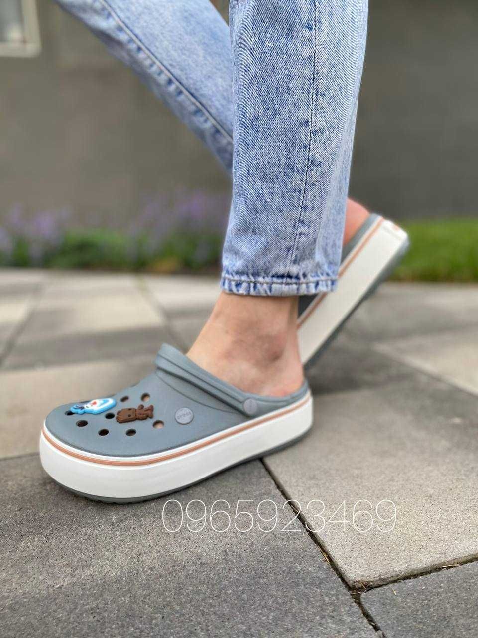 Crocs Platform Clog жіночі крокси на платформі Оригінал 36-40р