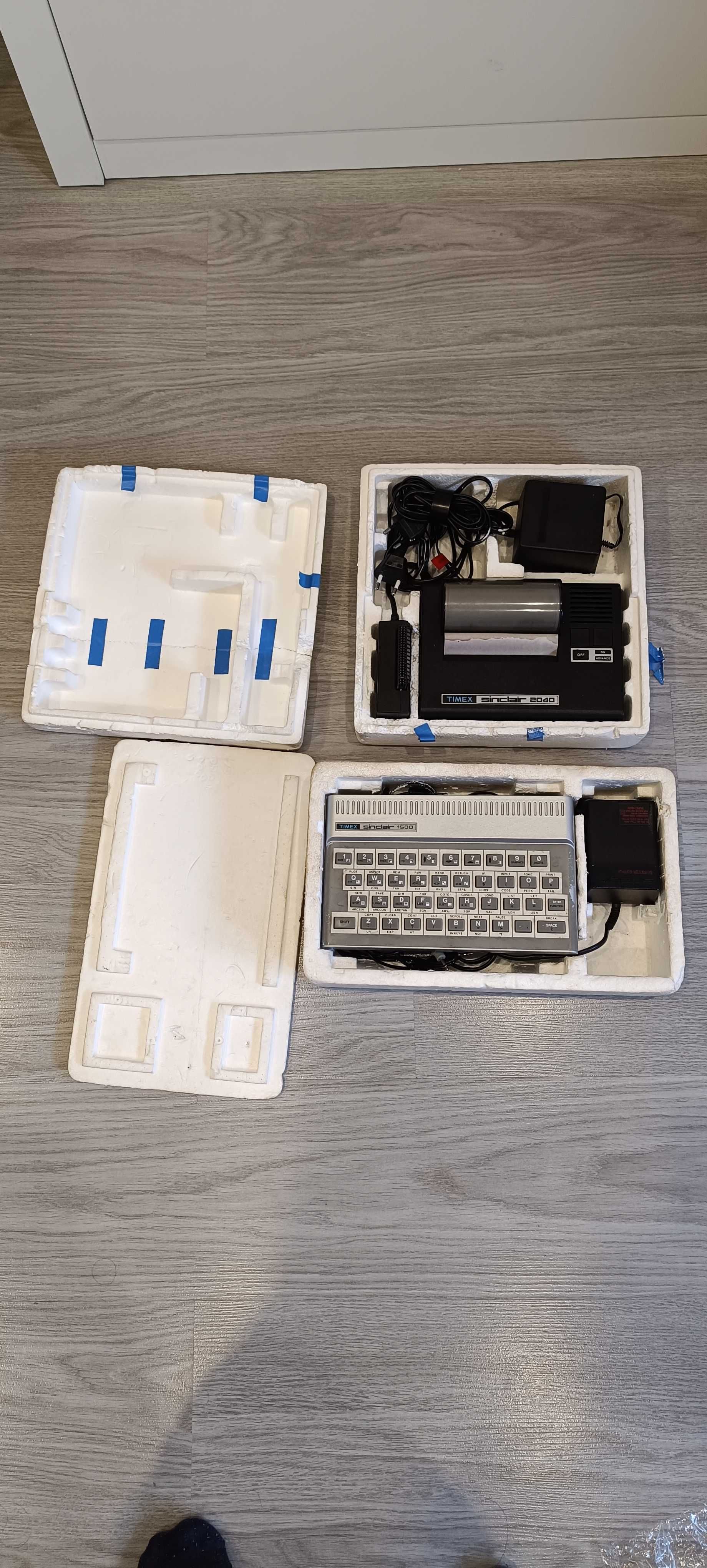 Timex Sinclair 1500 + Printer Timex Sinclair 2040