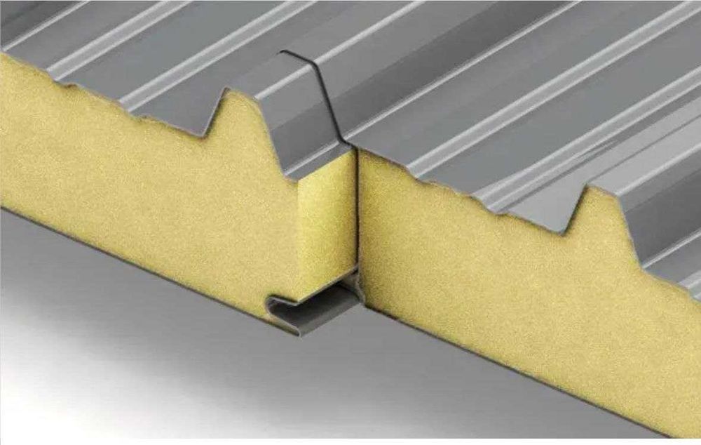 Сендвіч панелі покрівельні (Пінопласт, Вата, ППУ, PIR)