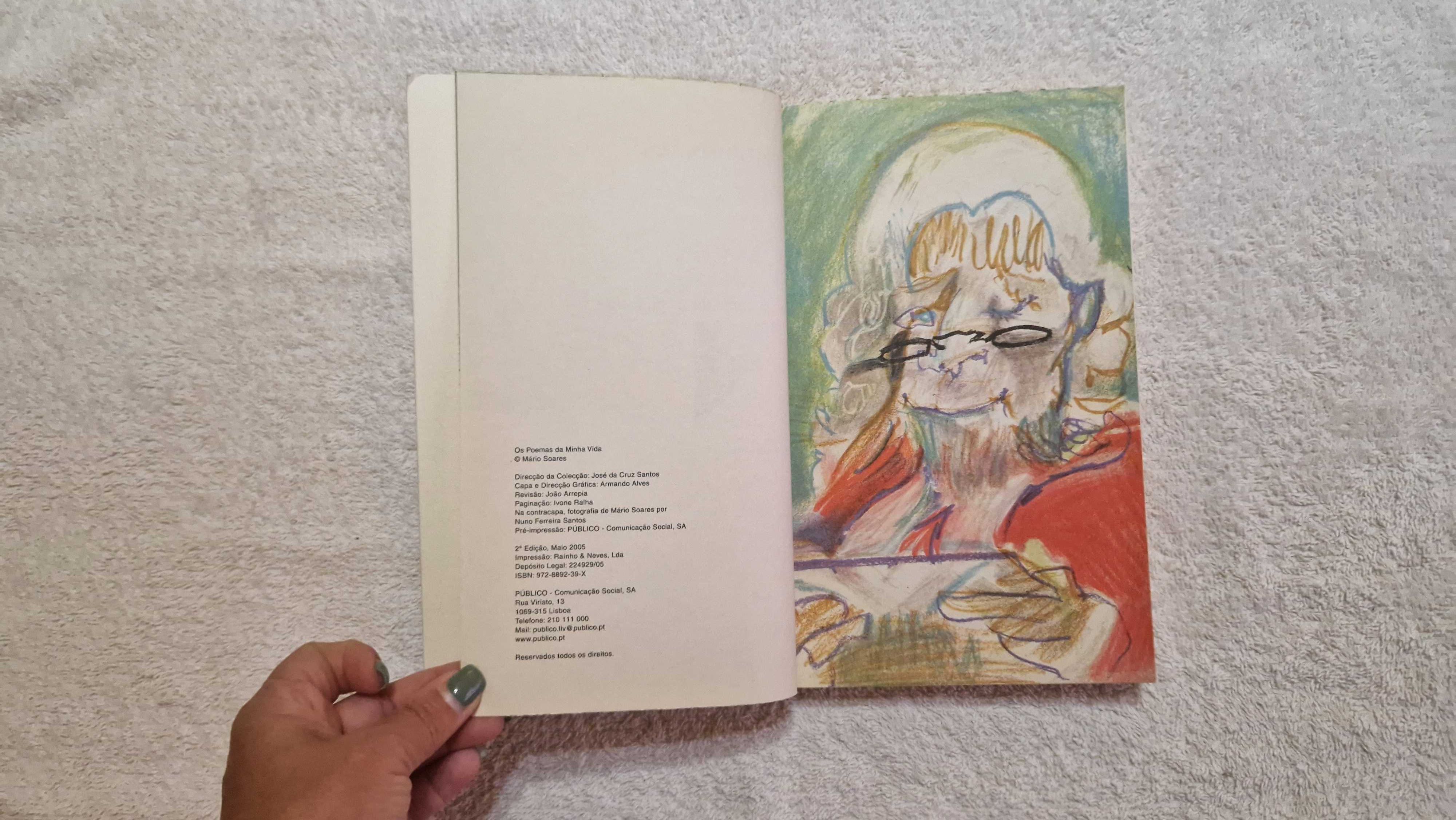 Livro "Os Poemas da Minha Vida" de Mário Soares