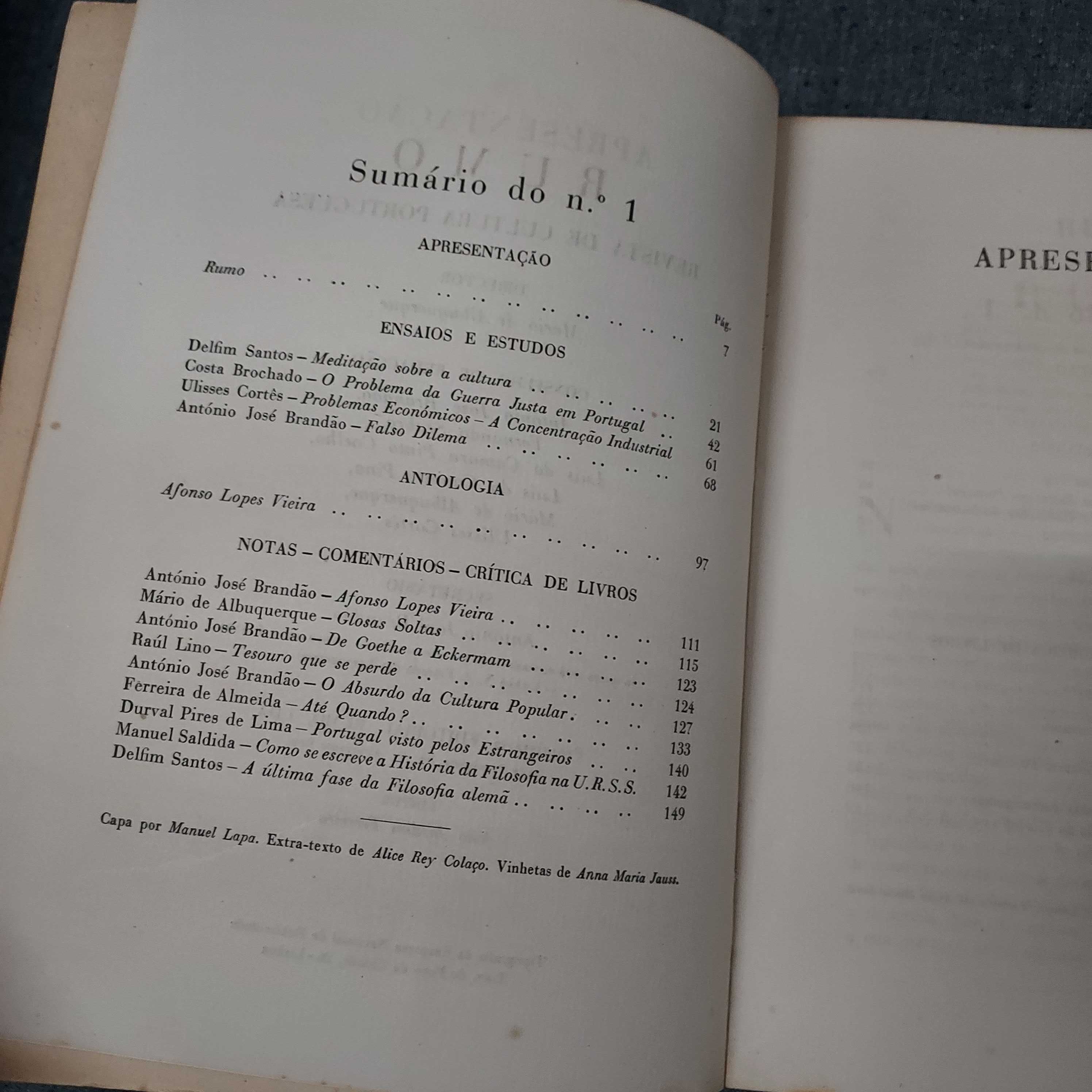 Rumo-Revista De Cultura Portuguesa-6 Números-1946 Completa