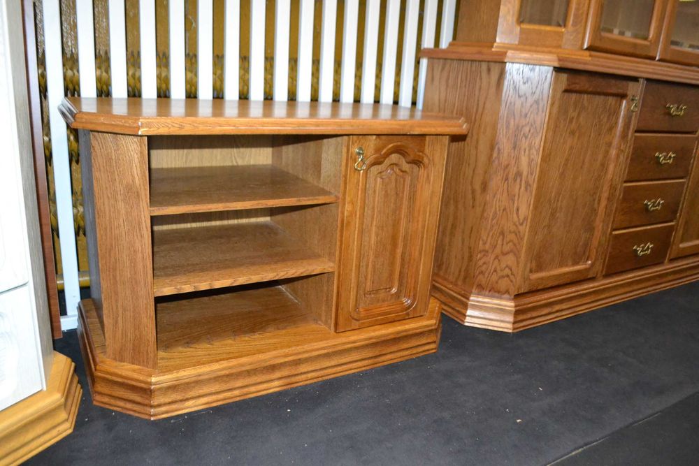Nowy Stolik TV 120cm Kinga, Dąb Rustikal , -40% Outlet= MEBLE PYKA