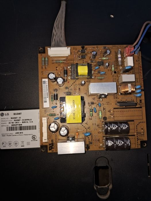 Плата блока питания LG 32LS340T