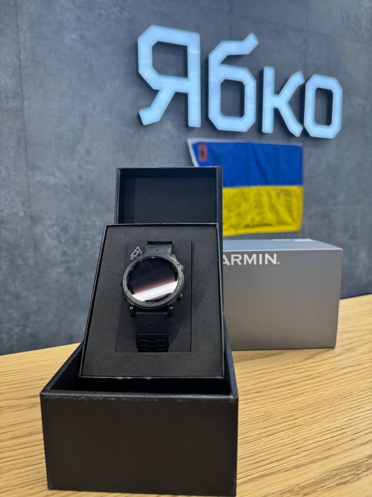 Годинник Garmin Fenix 7x Pro Sapphire Solar OpenBox від Ябко