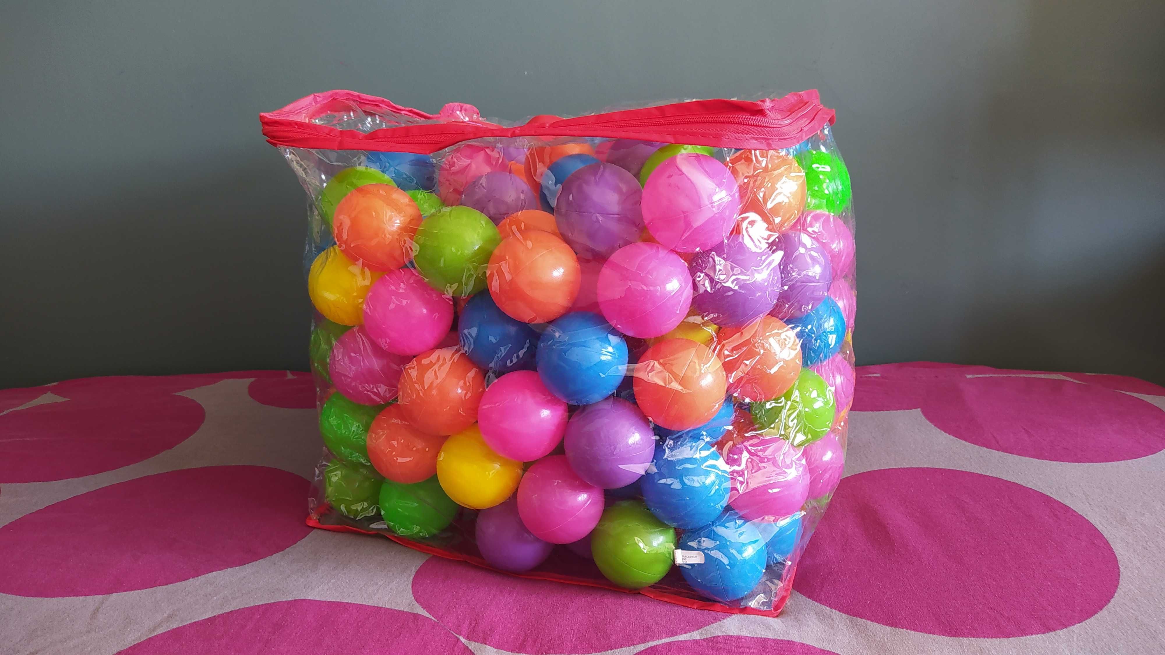 300 bolas coloridas de plástico macio