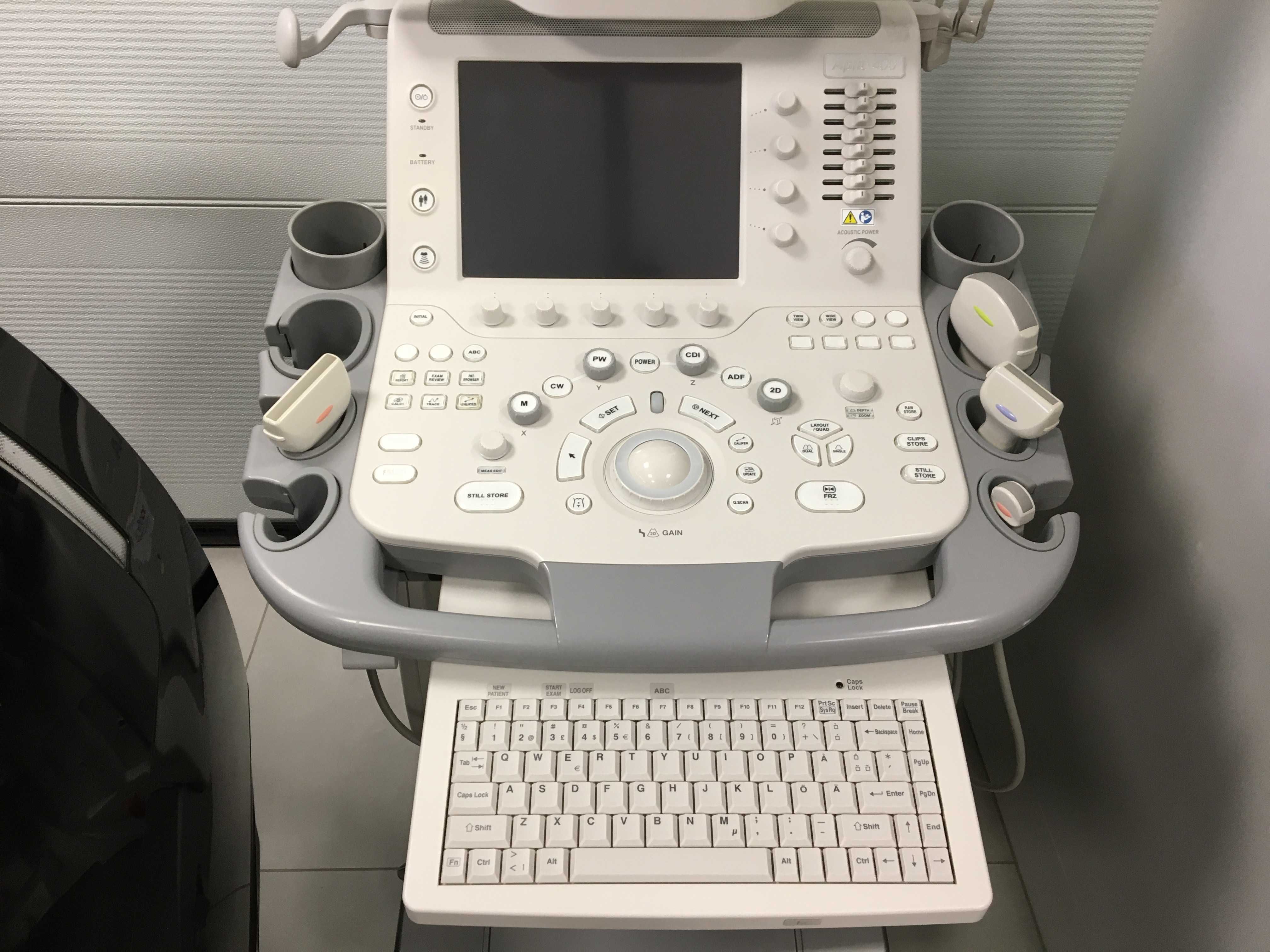 USG Aparat Ultrasonograf Toshiba Aplio 400 4 sondy