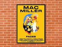 Plakat Mac Miller - Faces
